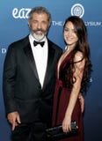 Mel Gibson und Rosalind Ross stockfotos Mel Gibson und Rosalind Ross stockfotos