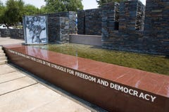 Memorial em Soweto foto de stock Memorial em Soweto foto de stock