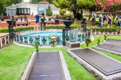 Memorial Gardens At Graceland Editorial Photo Image Of