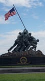 Memoriale di Iwo Jima fotografia stock Memoriale di Iwo Jima fotografia stock