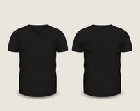 Download Men's Blank Black Shirt Template Stock Photo - Image: 36166570