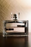 Men`s perfume in a glass container stock photography Men`s perfume in a glass container stock photography
