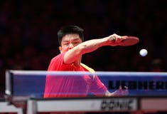 Fan Zhendong Forehand Top Spin Editorial Photography - Image of tennis,  world: 130164852