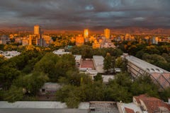 Mendoza Argentyna wschód słońca fotografia stock Mendoza Argentyna wschód słońca fotografia stock
