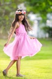 Menina asiática nova feliz fotos de stock Menina asiática nova feliz fotos de stock