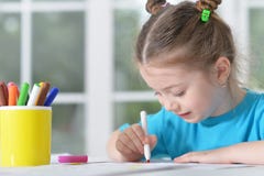 Menina bonito imagem de stock Menina bonito imagem de stock