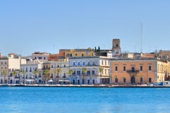 Mening van Brindisi. Puglia. Italië. royalty-vrije stock fotografie Mening van Brindisi. Puglia. Italië. royalty-vrije stock fotografie