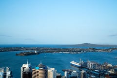 Mening van Hemeltoren in Auckland, Australië royalty-vrije stock afbeelding Mening van Hemeltoren in Auckland, Australië royalty-vrije stock afbeelding