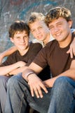 Meninos adolescentes imagem de stock Meninos adolescentes imagem de stock