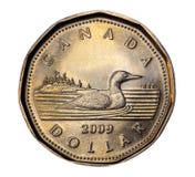 menniczy Kanadyjczyka dolar jeden menniczy Kanadyjczyka dolar jeden
