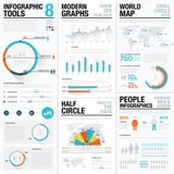 Mens en mensen infographic vectorelementen in blauwe en rode kleur Royalty-vrije Stock Fotografie Mens en mensen infographic vectorelementen in blauwe en rode kleur Royalty-vrije Stock Fotografie