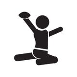 Mens het Vieren pictogram vectordieteken en symbool op witte achtergrond, Mens het Vieren embleemconcept wordt geïsoleerd vector illustratie Mens het Vieren pictogram vectordieteken en symbool op witte achtergrond, Mens het Vieren embleemconcept wordt geïsoleerd vector illustratie