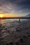 Mensen die bij de ochtend werken stock fotografie Mensen die bij de ochtend werken stock fotografie