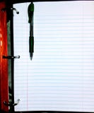 Mente vacía del cuaderno vacío imagenes de archivo Mente vacía del cuaderno vacío imagenes de archivo