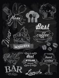 Menu dat op bord wordt geplaatst royalty-vrije illustratie Menu dat op bord wordt geplaatst royalty-vrije illustratie