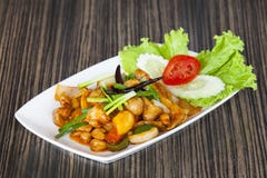 Menu de nourriture de la Thaïlande images stock Menu de nourriture de la Thaïlande images stock
