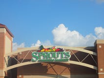 Mercado de los granjeros de los brotes en Plano Tejas U S A Fotografía de archivo Mercado de los granjeros de los brotes en Plano Tejas U S A Fotografía de archivo