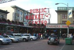 Mercado de lugar de Pike - Seattle imagenes de archivo Mercado de lugar de Pike - Seattle imagenes de archivo