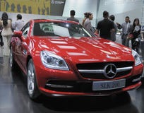 Mercedes benz SLK 200 stock photography Mercedes benz SLK 200 stock photography
