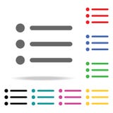 merkt Menüikone Elemente in den multi farbigen Ikonen für bewegliche Konzept und Netz apps Ikonen für Websitedesign und Entwicklu lizenzfreie abbildung merkt Menüikone Elemente in den multi farbigen Ikonen für bewegliche Konzept und Netz apps Ikonen für Websitedesign und Entwicklu lizenzfreie abbildung