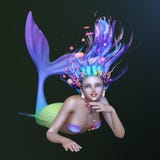 mermaid stock illustratie mermaid stock illustratie