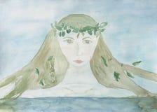 mermaid stock illustratie mermaid stock illustratie