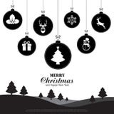 Merry Christmas and Happy New Year background. Illustration eps10 royalty free illustration Merry Christmas and Happy New Year background. Illustration eps10 royalty free illustration