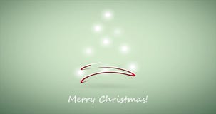 Merry Christmas holiday video animation