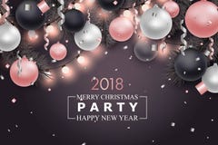 Merry Christmas and New Year background royalty free illustration Merry Christmas and New Year background royalty free illustration
