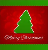 Merry Christmas and New Year with a red bow and grass. On a black background stock illustration Merry Christmas and New Year with a red bow and grass. On a black background stock illustration