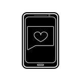 messaggio da un'icona di caro Elemento del biglietto di S. Valentino per il concetto e l'icona mobili dei apps di web Glifo, icon illustrazione vettoriale messaggio da un'icona di caro Elemento del biglietto di S. Valentino per il concetto e l'icona mobili dei apps di web Glifo, icon illustrazione vettoriale