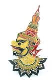 Mestieri di Hanuman da pelle animale in Tailandia immagine stock libera da diritti Mestieri di Hanuman da pelle animale in Tailandia immagine stock libera da diritti