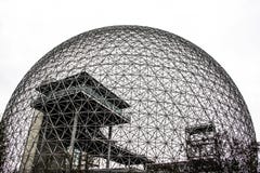 Metal frame of the biosphere in Montreal royalty free stock photos Metal frame of the biosphere in Montreal royalty free stock photos