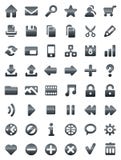 Metal Web And Multimedia Icons Royalty Free Stock Images Metal Web And Multimedia Icons Royalty Free Stock Images
