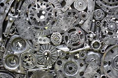 Metallkugghjul, bil, automatisk, motocycle Hemslöjdmetallkonstverk från använda reservdelar arkivfoto Metallkugghjul, bil, automatisk, motocycle Hemslöjdmetallkonstverk från använda reservdelar arkivfoto