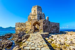 Methoni в греческое среднеземноморском стоковое изображение Methoni в греческое среднеземноморском стоковое изображение