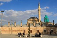 Mevlana-Museum in Konya, die Türkei Stockfoto Mevlana-Museum in Konya, die Türkei Stockfoto