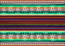 Mexican ethnic embroidery Tribal art ethnic pattern. Colorful Mexican Blanket Stripes Folk abstract geometric repeating background stock illustration Mexican ethnic embroidery Tribal art ethnic pattern. Colorful Mexican Blanket Stripes Folk abstract geometric repeating background stock illustration