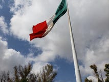 Mexican Flag stock photo Mexican Flag stock photo