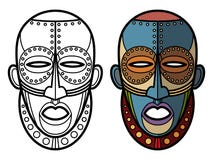Coloring Pages Mexican Mask 5