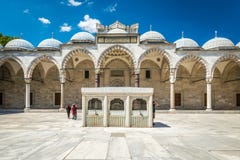 Mezquita de Suleymaniye imagen de archivo Mezquita de Suleymaniye imagen de archivo