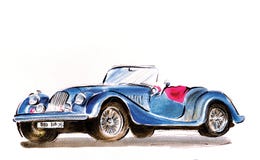 Mg morris stock abbildung Mg morris stock abbildung
