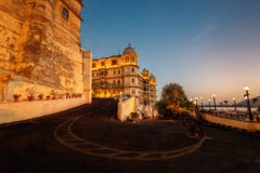 Miasto pałac Udaipur obrazy stock Miasto pałac Udaipur obrazy stock