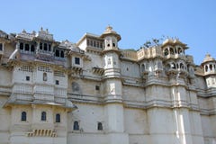Miasto pałac w Udaipur, India zdjęcia stock Miasto pałac w Udaipur, India zdjęcia stock
