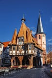 Michelstadt Città Vecchia Germania fotografia stock libera da diritti Michelstadt Città Vecchia Germania fotografia stock libera da diritti