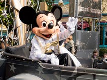 Mickey Mouse at Disneyland Paris cars and stars pa royalty free stock photography Mickey Mouse at Disneyland Paris cars and stars pa royalty free stock photography