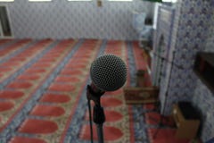 Microfono Interno della moschea immagine stock libera da diritti Microfono Interno della moschea immagine stock libera da diritti