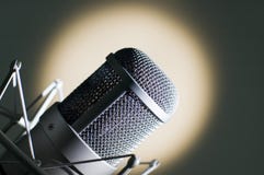 Microphone. Royalty Free Stock Photo