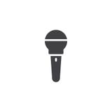 Microphone icon vector royalty free illustration Microphone icon vector royalty free illustration