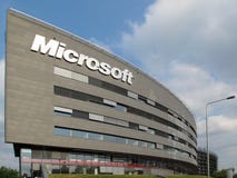 Microsoft- Corporationhögkvarter royaltyfri fotografi Microsoft- Corporationhögkvarter royaltyfri fotografi